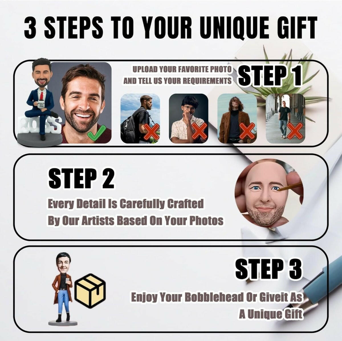 Custom Office Bobbleheads Costco Employee