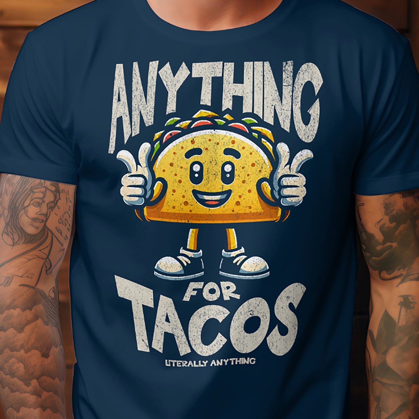 Anything For Tacos Tee