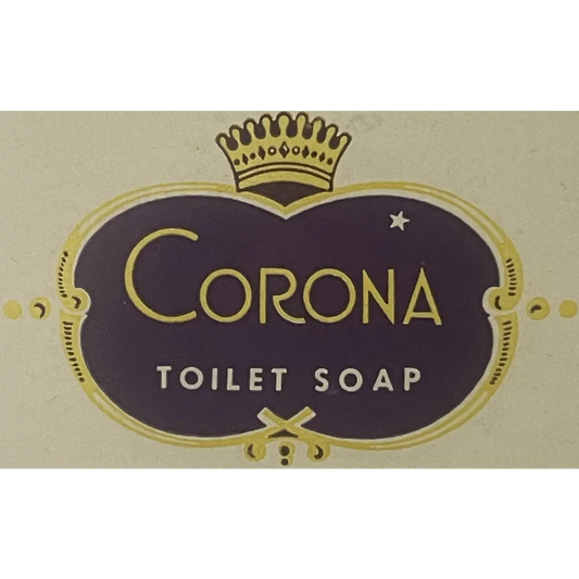 Rare Antique Corona Soap Label from 1900s Manhattan Soap