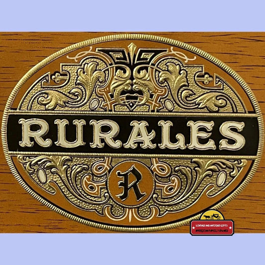 Rare Antique Rurales Embossed Cigar Label Unearths Golden History
