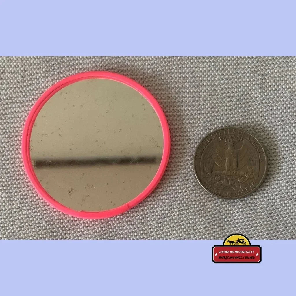 Rare 1950s Audrey Hepburn Vintage Collectible Pocket Mirror