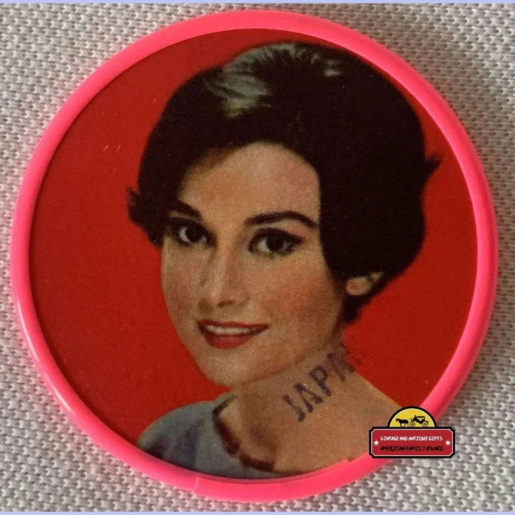 Rare 1950s Audrey Hepburn Vintage Collectible Pocket Mirror