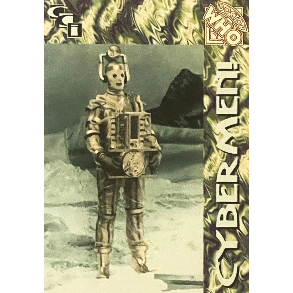 Rare Vintage Limited Doctor Who Foil Trading Cards 1990s Set