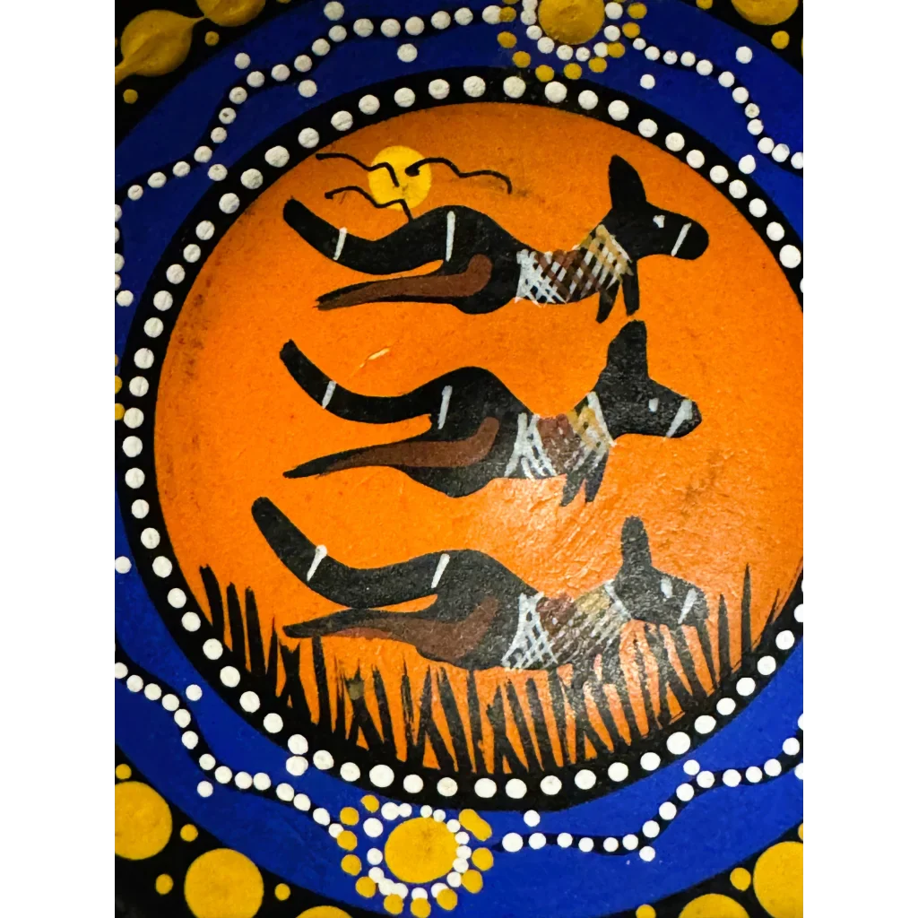 Vibrant Aboriginal Art Bowl Brings Aussie Spirit to Your Home