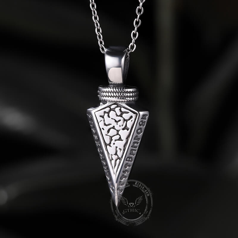 Viking Spear Head Stainless Steel Pendant
