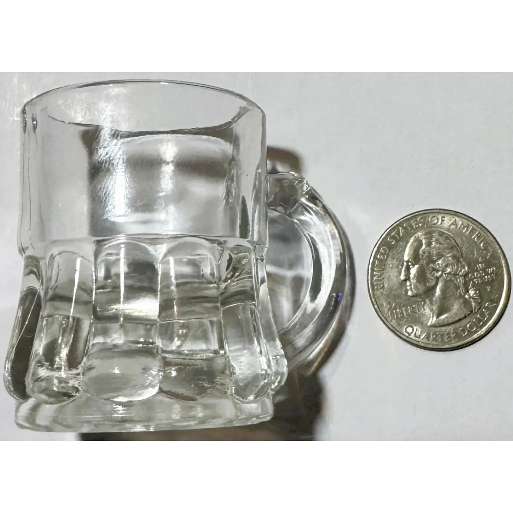 Vintage 1950s Anchor Hocking Hobnail Pieces, Shot and Juice Glass, Americana!