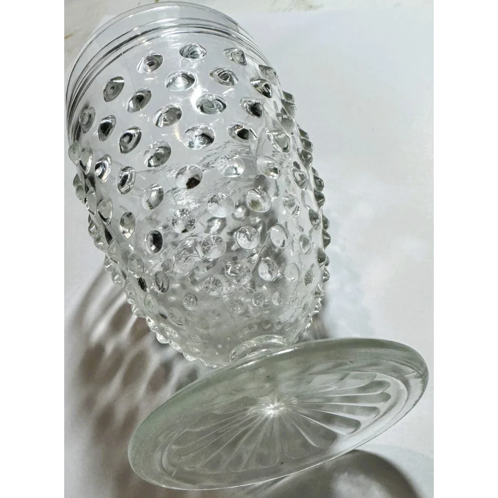 Vintage 1950s Anchor Hocking Hobnail Pieces, Shot and Juice Glass, Americana!