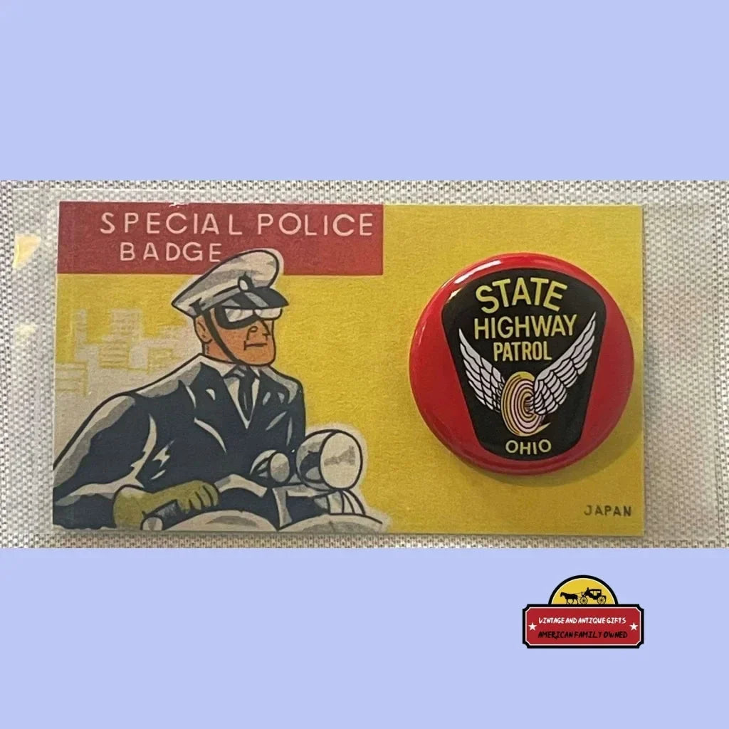 Rare 1950s Ohio Special Police Badge Vintage Collectible