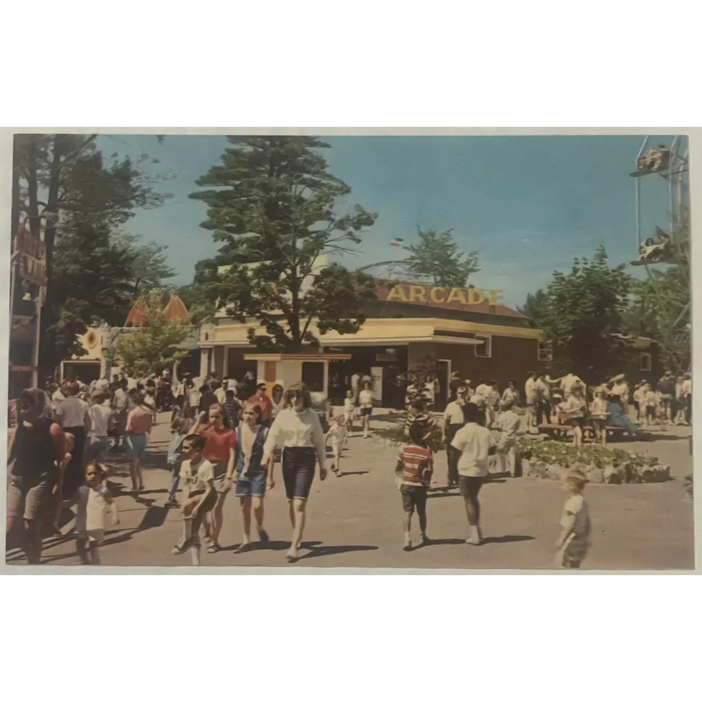 Discover Vintage 1960s Canobie Lake Park Postcard from Salem NH