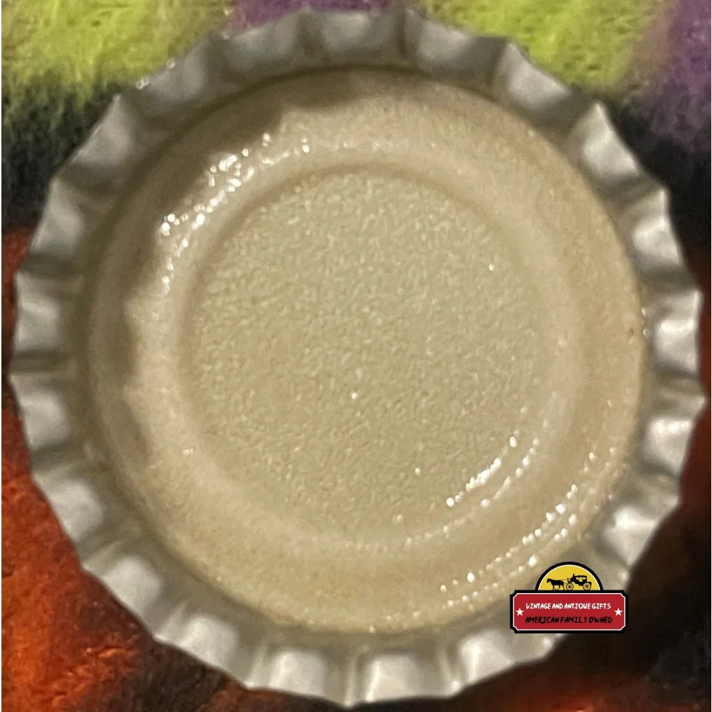 Rare Cherry Smash Antique Bottle Cap from 1960s Virginia