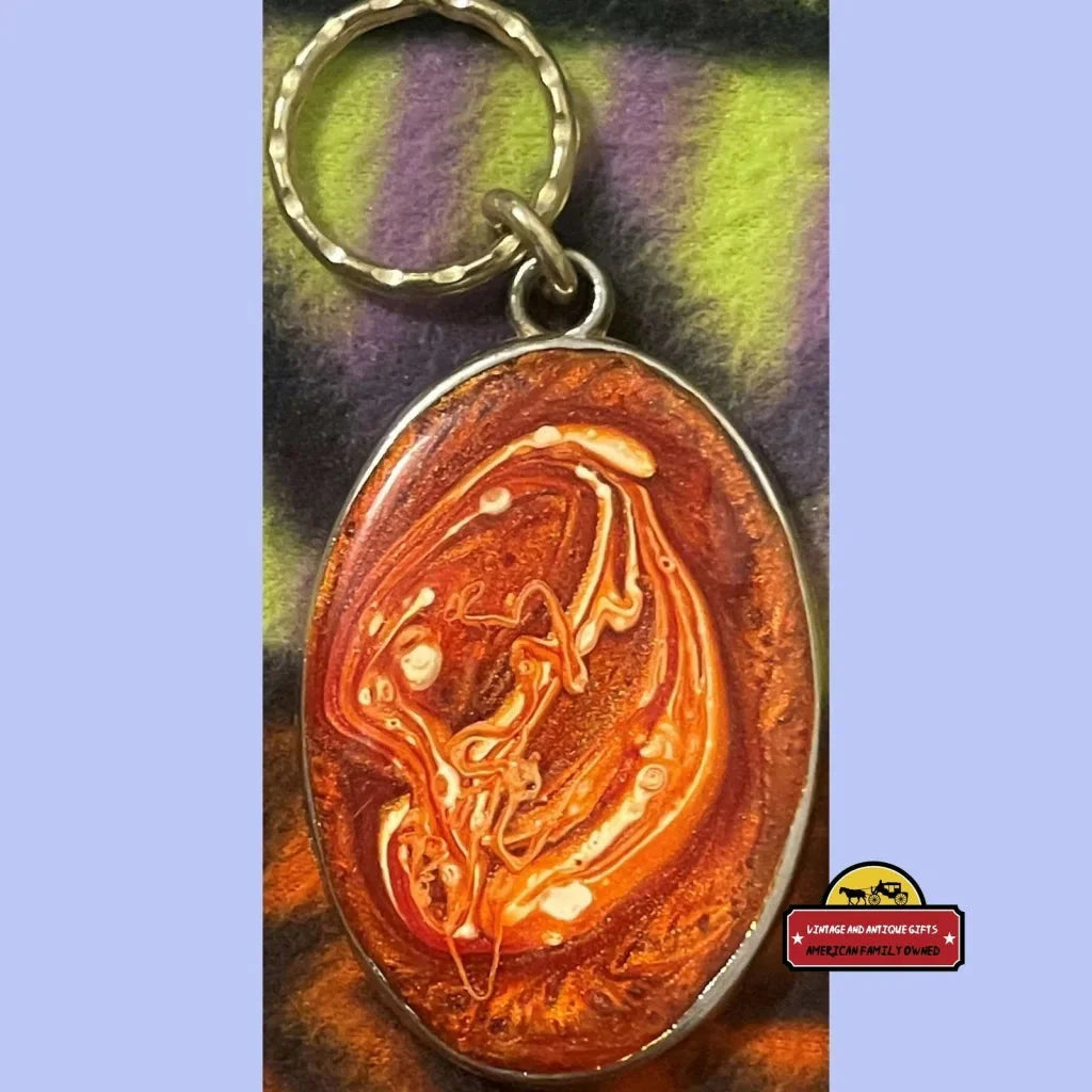 Rare Vintage 1960s Handmade Keychain Treasure Discovered