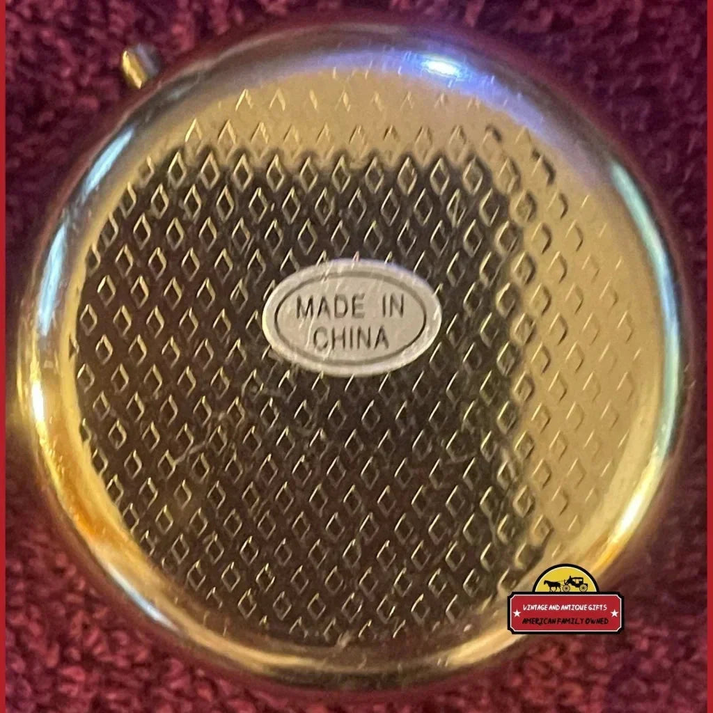 Vintage 1970s Cameo Pill Box Dancing Lovers Amazing Collectible!