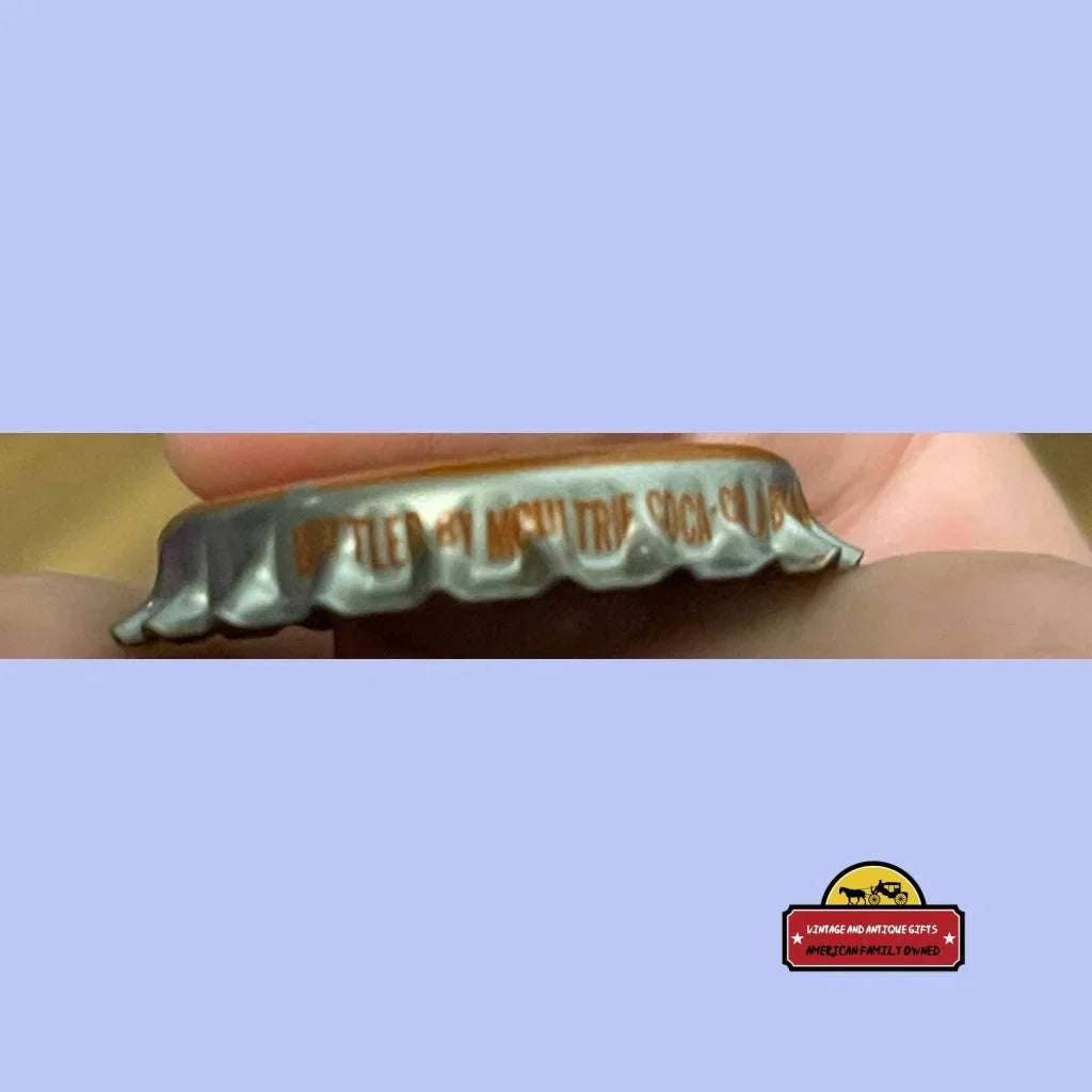 Rare 1970s Coke Sun-Rise Orange Soda Bottle Cap from Georgia