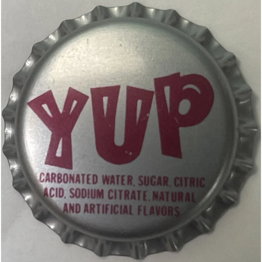Rare YUP Soda Bottle Cap from 1970s Newfields NH