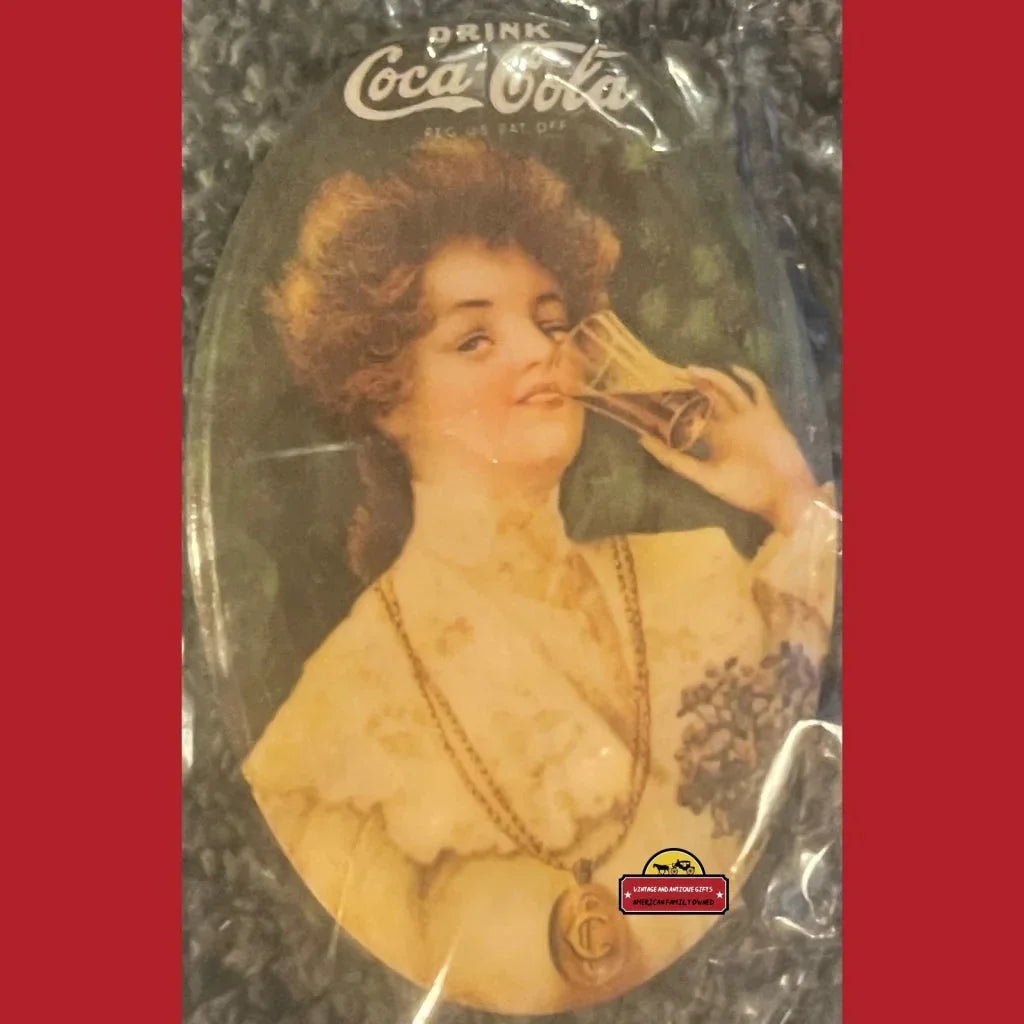 Rare 1973 Coca Cola Mirror Antique Gift Sealed in Original Package