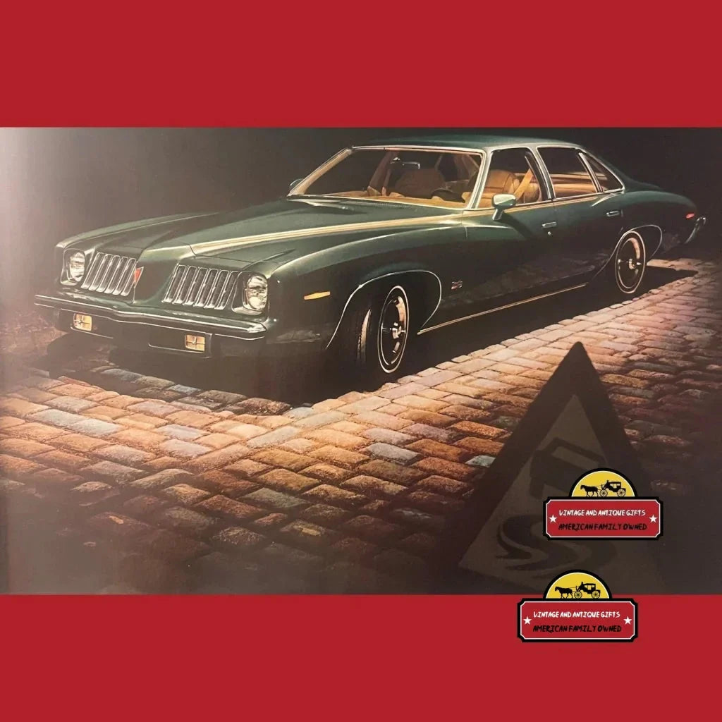 Vintage 1974 Pontiac Grand Am Dealer Brochure, Pontiac, MI, USA Icon, RIP 2010!