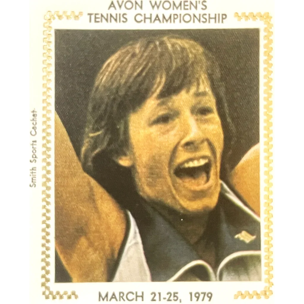 Rare 1979 Martina Navratilova Embossed Envelope Collectible