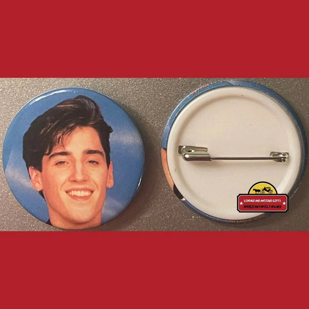 Rare Jonathan Knight NKOTB Boy Band Pin Captures 80s Nostalgia