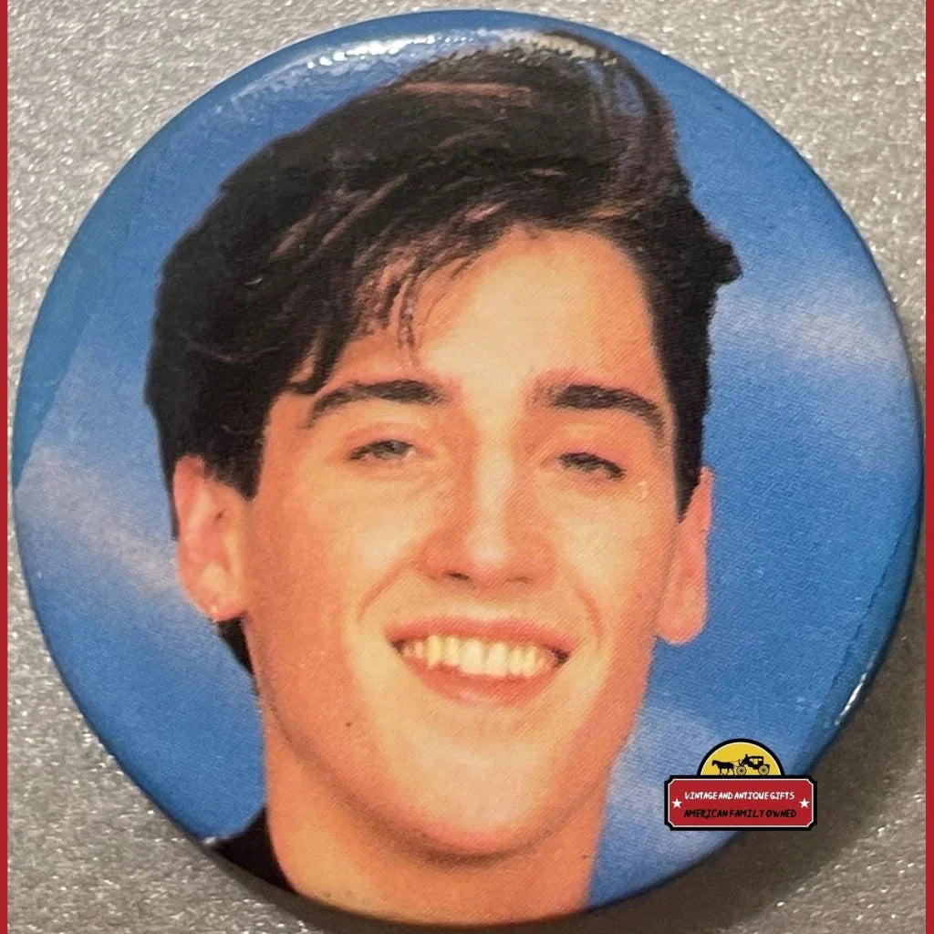 Rare Jonathan Knight NKOTB Boy Band Pin Captures 80s Nostalgia