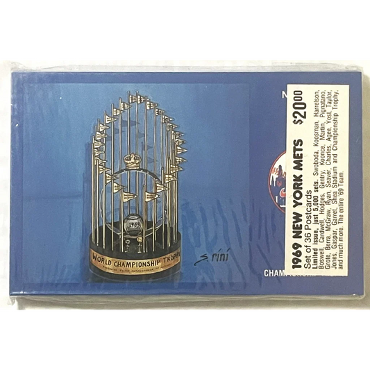 Rare 1980s Limited Edition 1969 NY Mets Postcard Set Unearthed