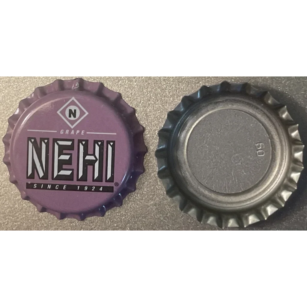 Vintage Nehi Grape Bottle Cap from 1980s Dr Pepper Jefferson NC