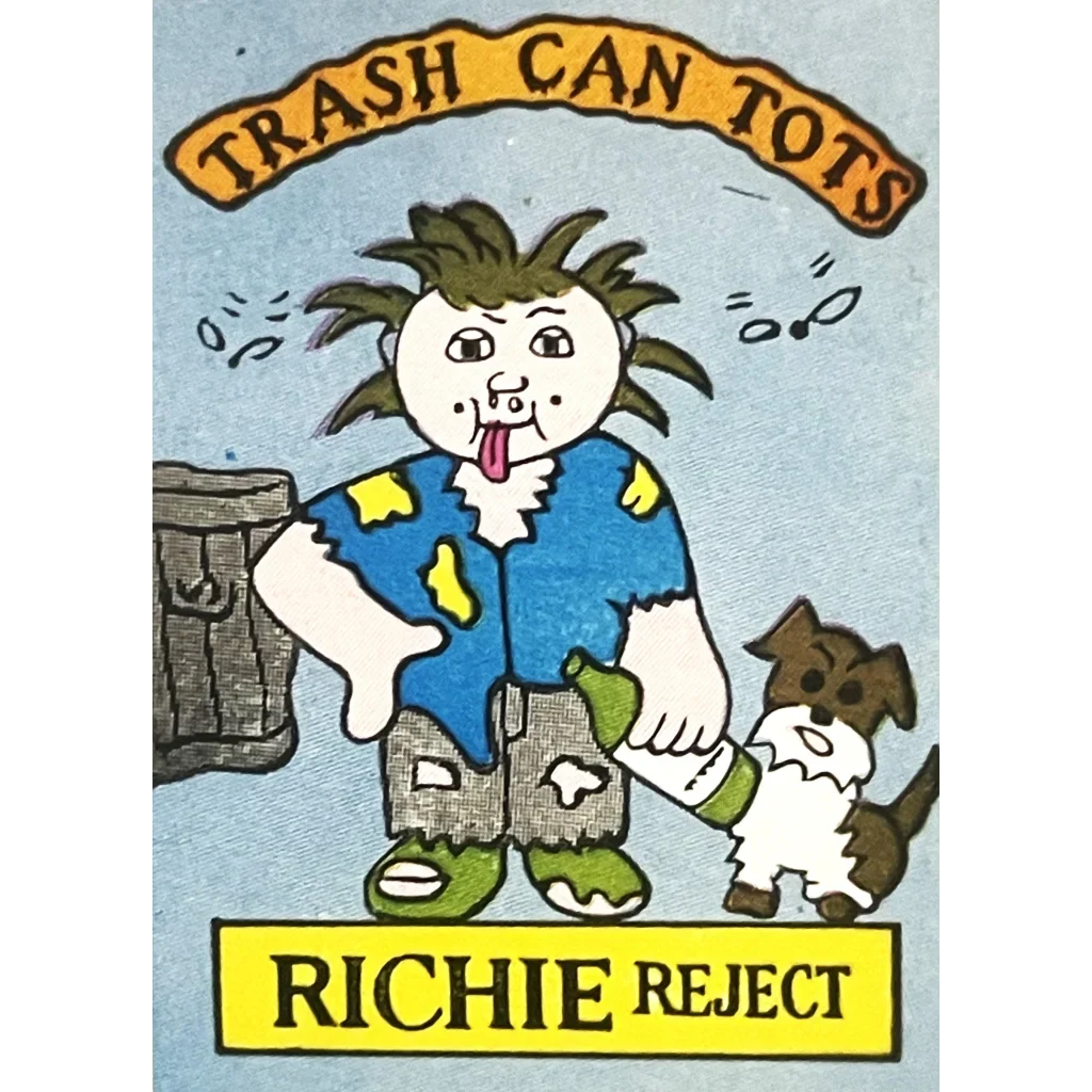 Radical 80s Garbage Pail Tots Stickers Revive Retro Nostalgia