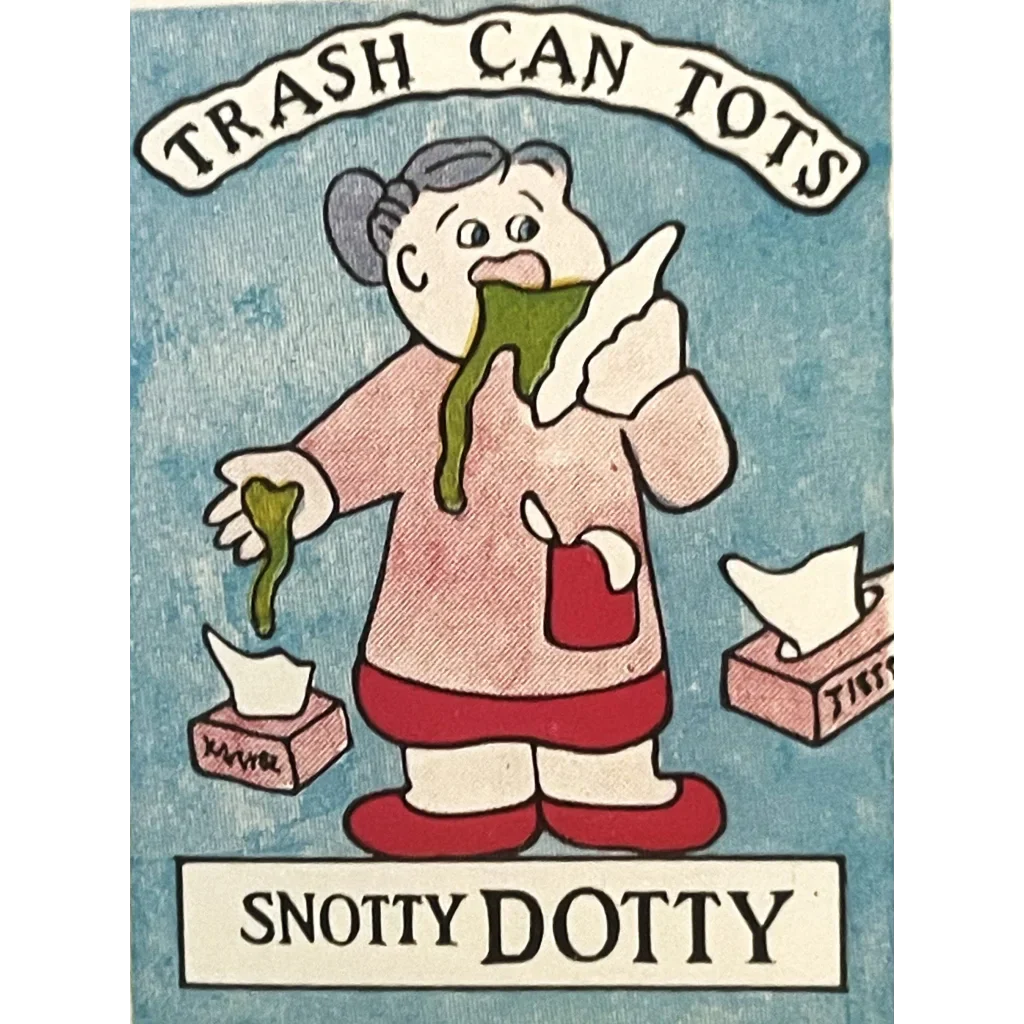 Radical 80s Tots Stickers Bring Garbage Pail Kids Nostalgia