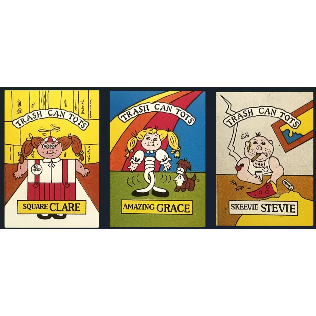 Radical Vintage 1980s Tots Stickers Blast from the Past