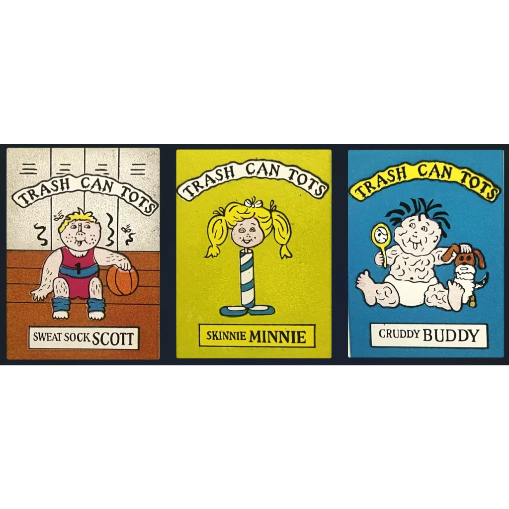 Radical Vintage 1980s Tots Stickers Unleash Nostalgic Fun