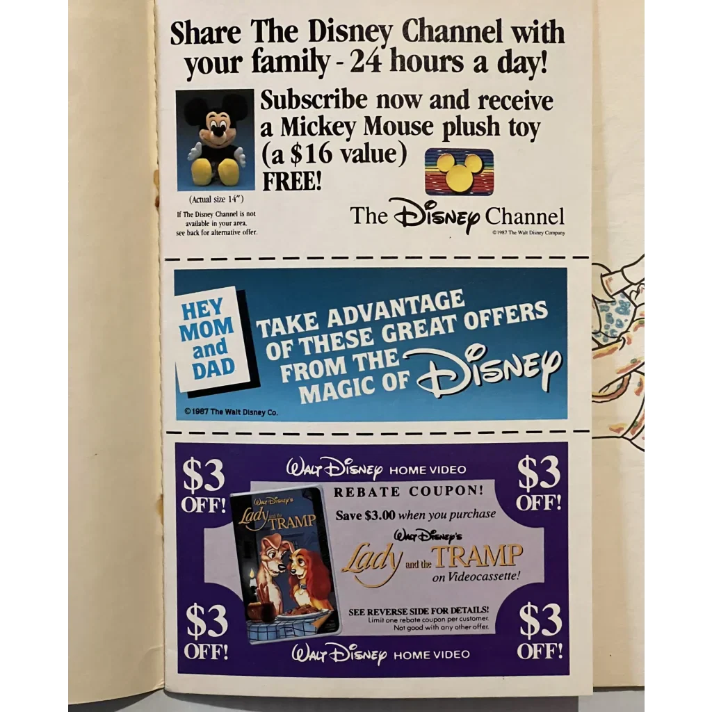 Vintage 1980s Cinderella Paint Book Disney McDonald's Collectors Gem