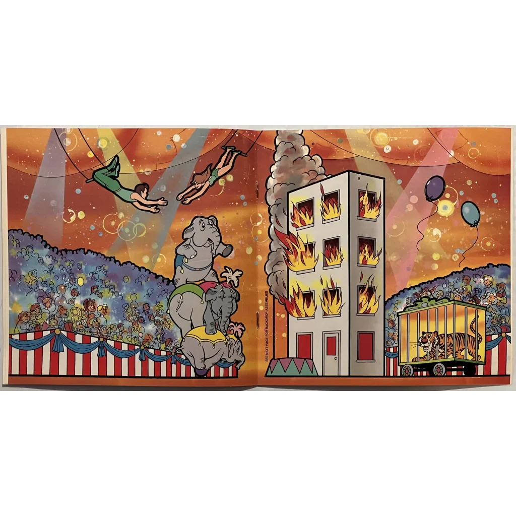 Vintage Walt Disney Dumbo Press Book Antique Gift from 1987