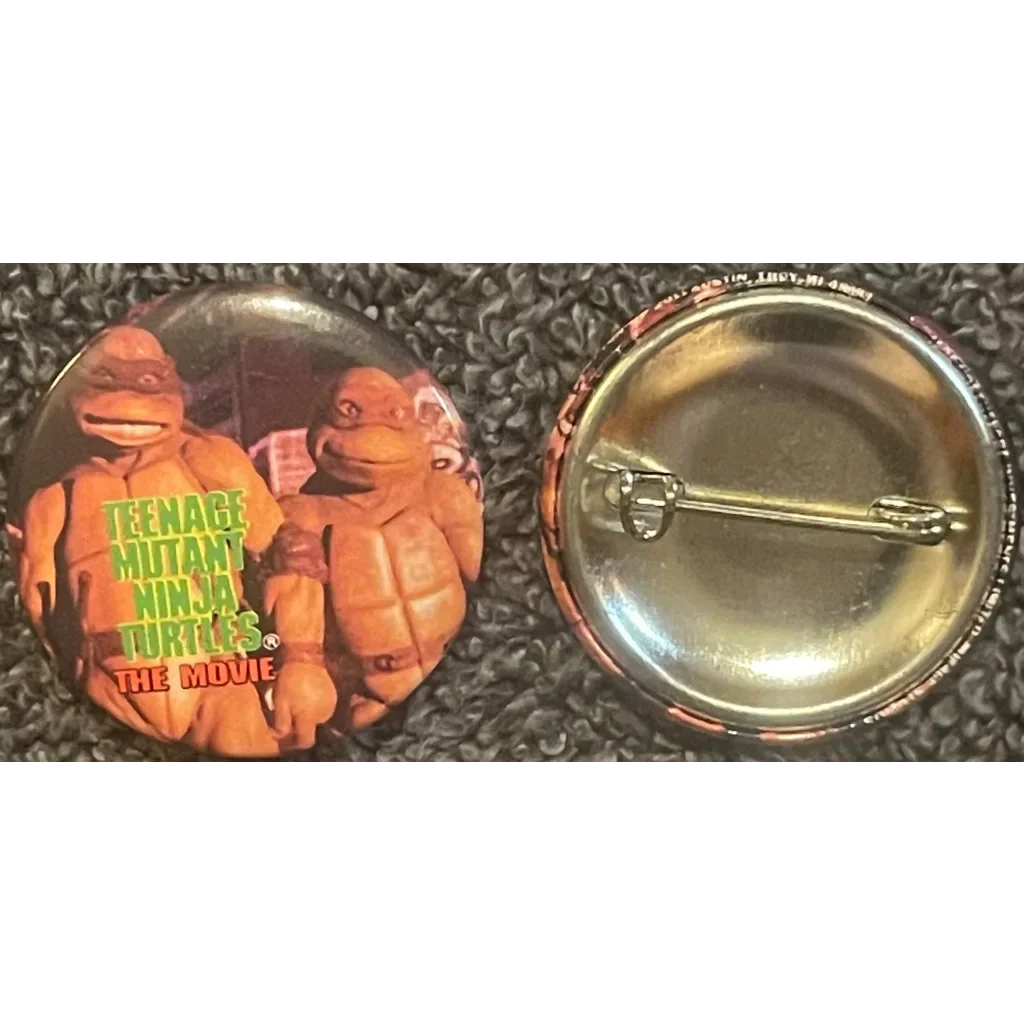 Rare Teenage Mutant Ninja Turtles 1990 Movie Pin Collectible