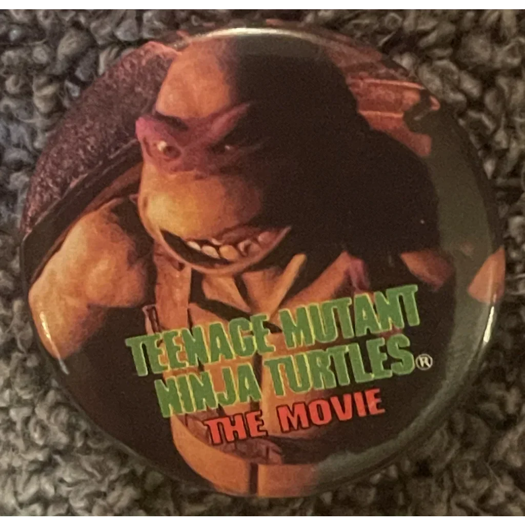 Rare Teenage Mutant Ninja Turtles 1990 Movie Collectible Pins