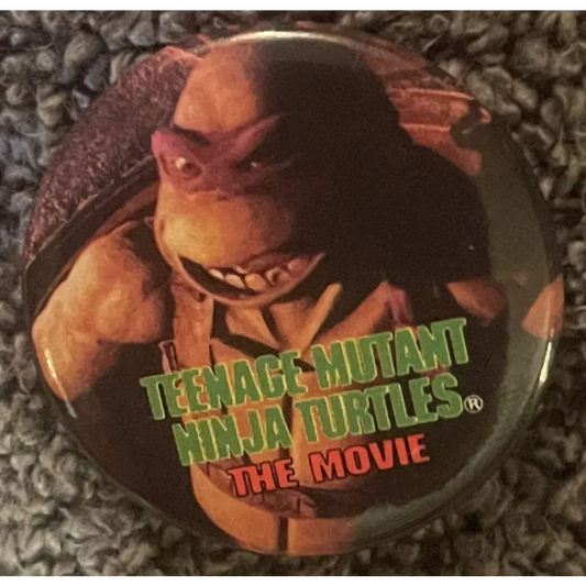 Rare Teenage Mutant Ninja Turtles 1990 Movie Collectible Pins
