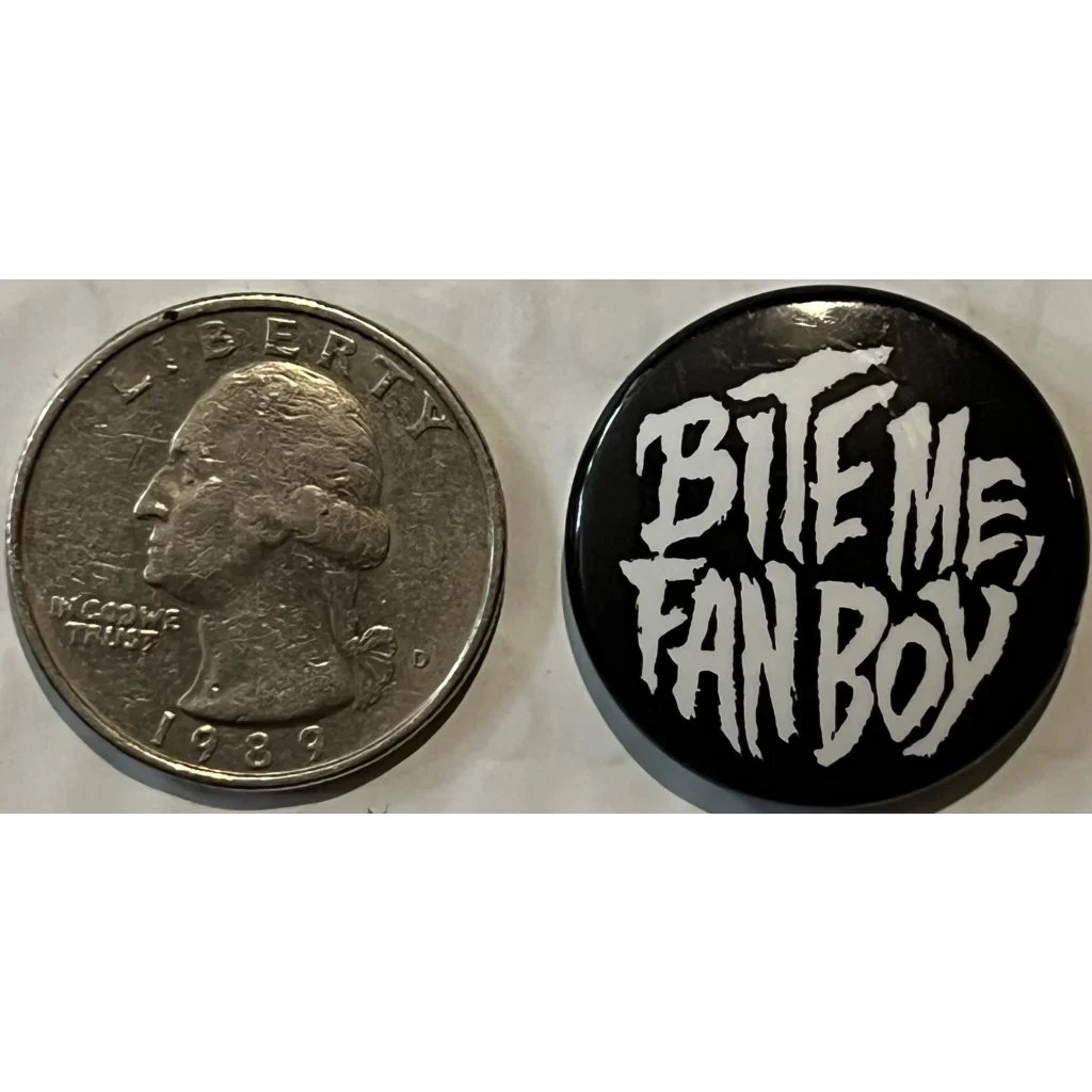 Rare Vintage 1990s Lobo Fan Boy Promo Pin Unleashed