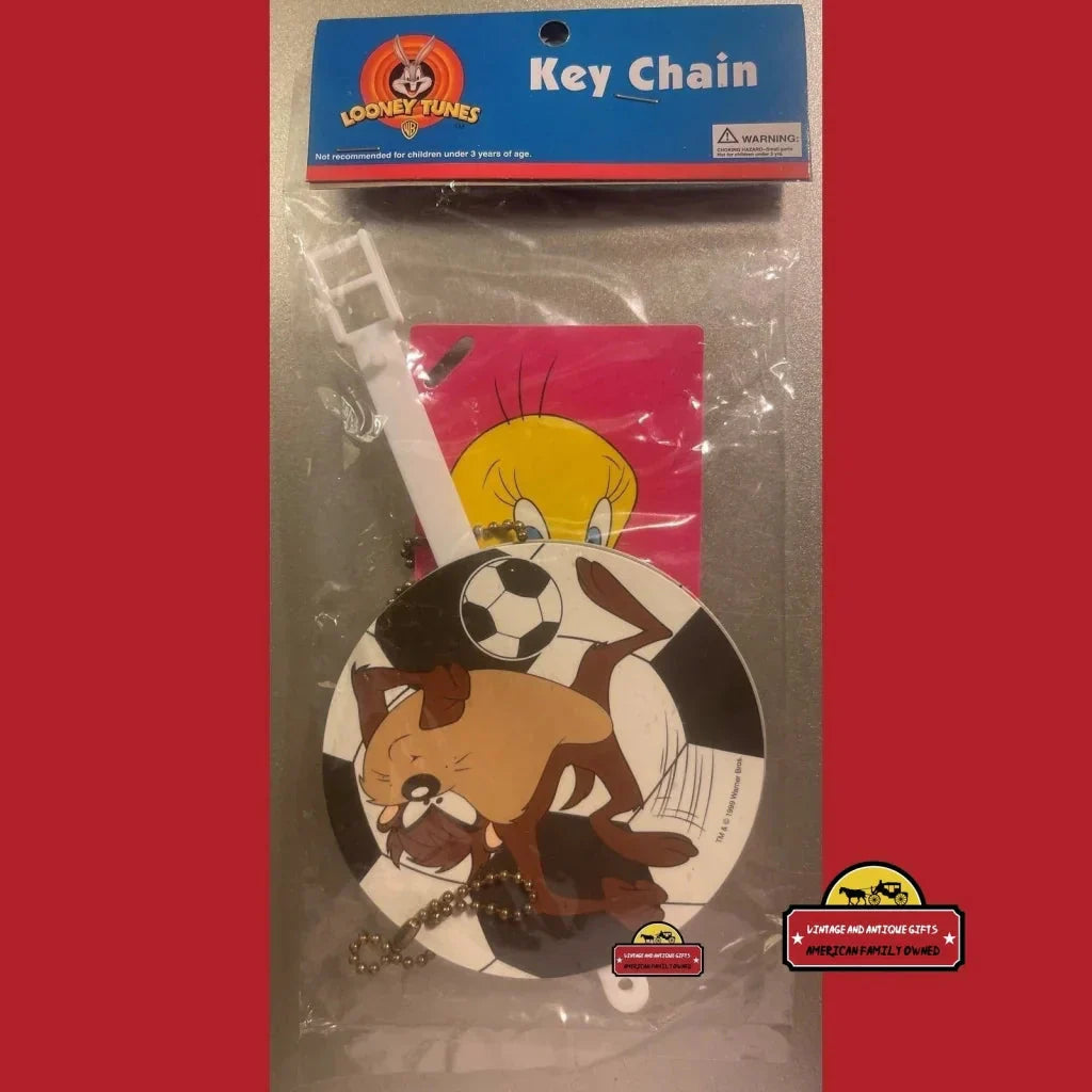 Rare 1999 Looney Tunes Keychains with Bugs Bunny and Friends