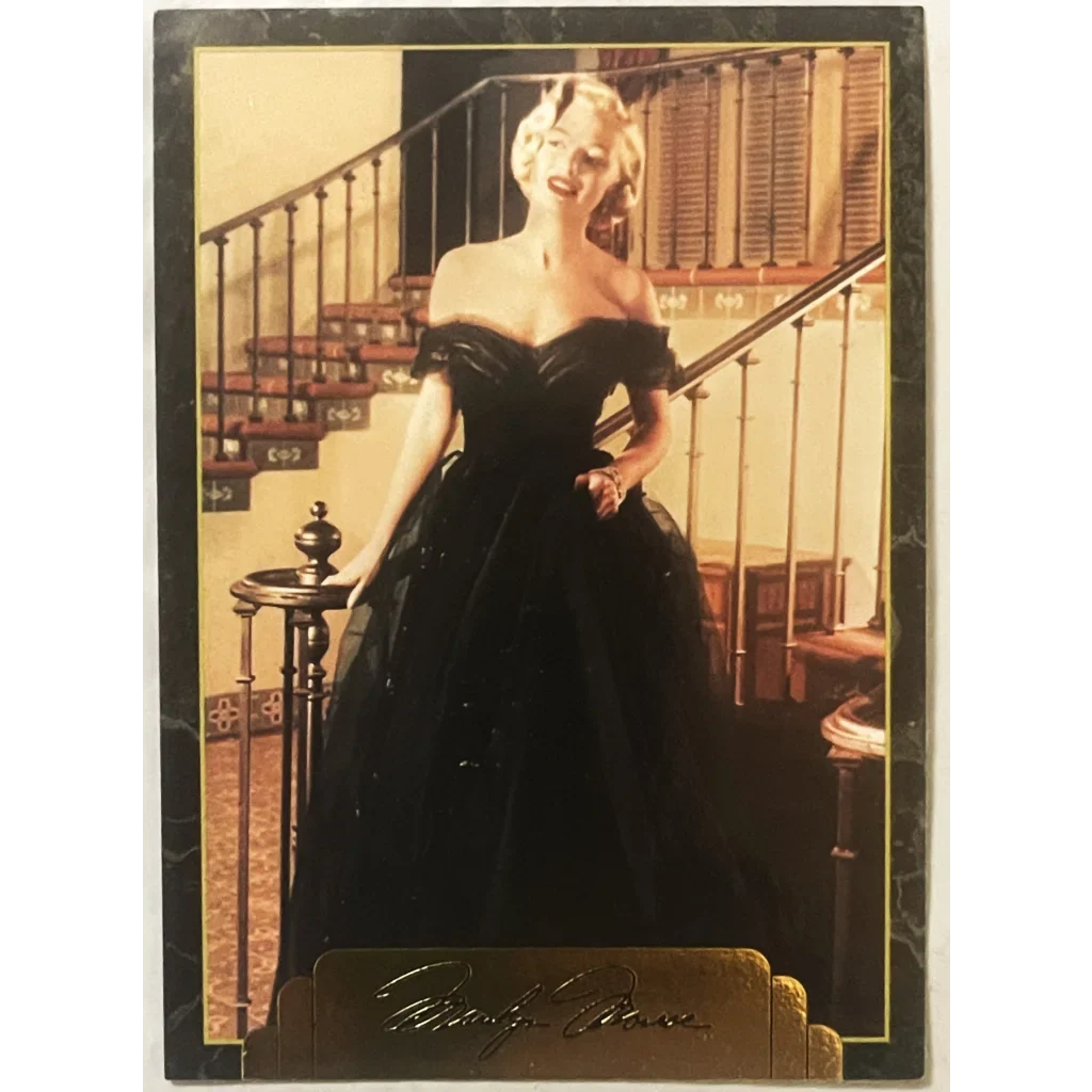 Rare Vintage 1990s Marilyn Monroe Collectible Card 126 Sports Time