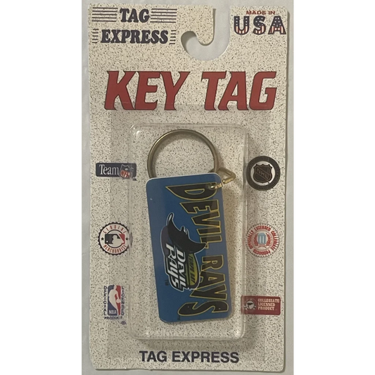 Rare Tampa Bay Devil Rays 90s MLB Keychain Collectible