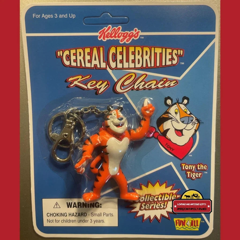 Rare Vintage Tony the Tiger Collectible Keychain 90s Nostalgia