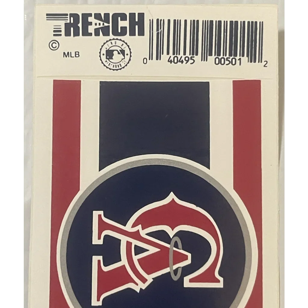 Rare California Angels Bumper Sticker 90s MLB Antique Gift