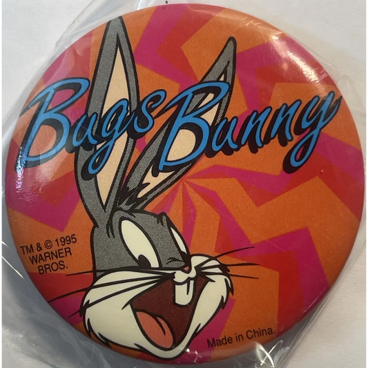 Rare 1995 Bugs Bunny Looney Tunes Pin for Superfans