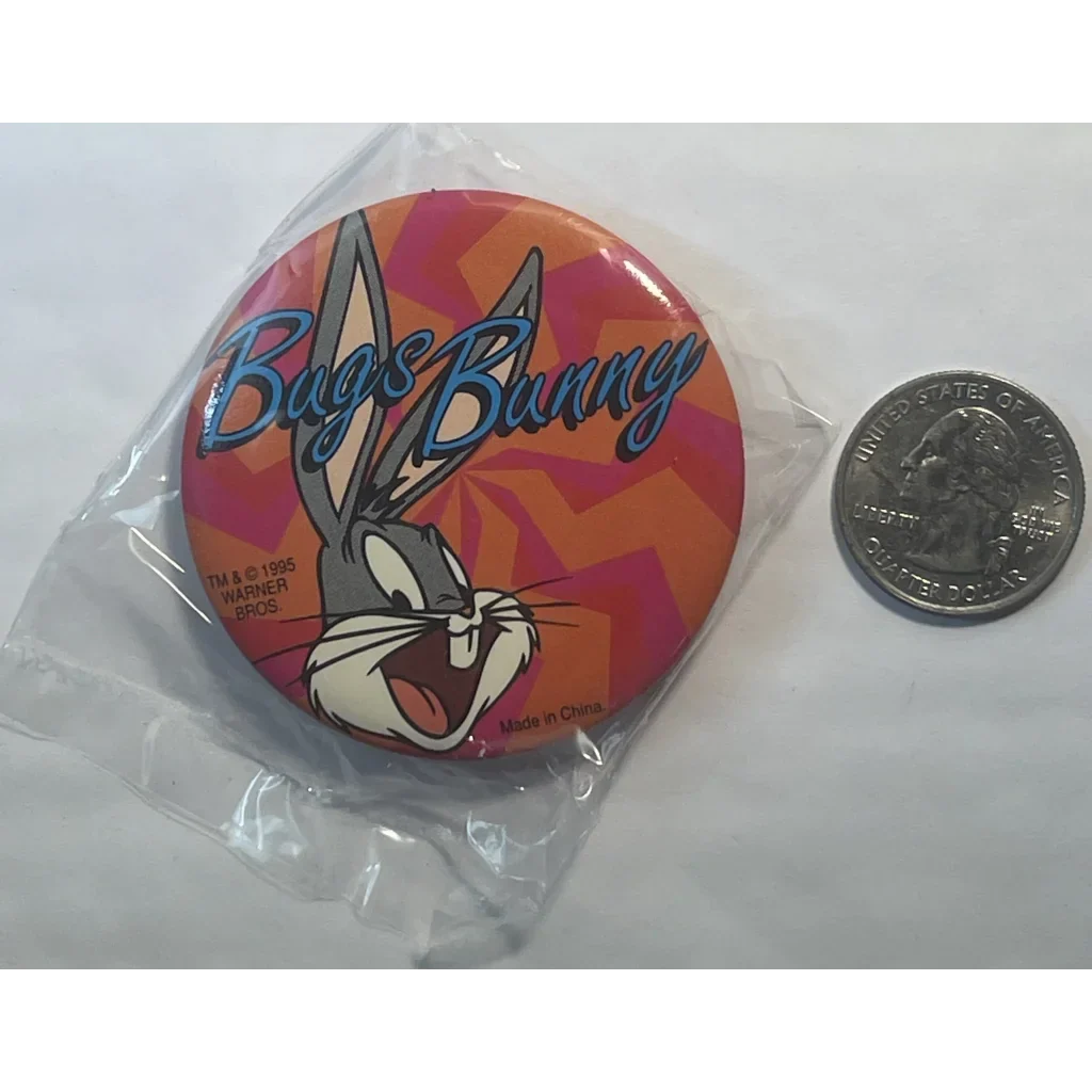 Rare 1995 Bugs Bunny Looney Tunes Pin for Superfans