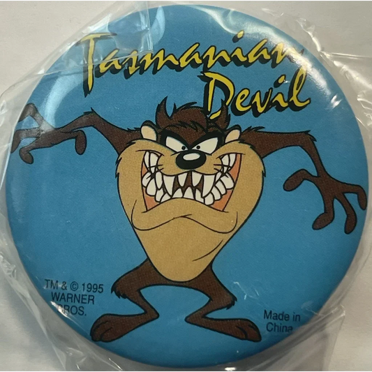 Rare 1995 Tasmanian Devil Looney Tunes Pin for Collectors