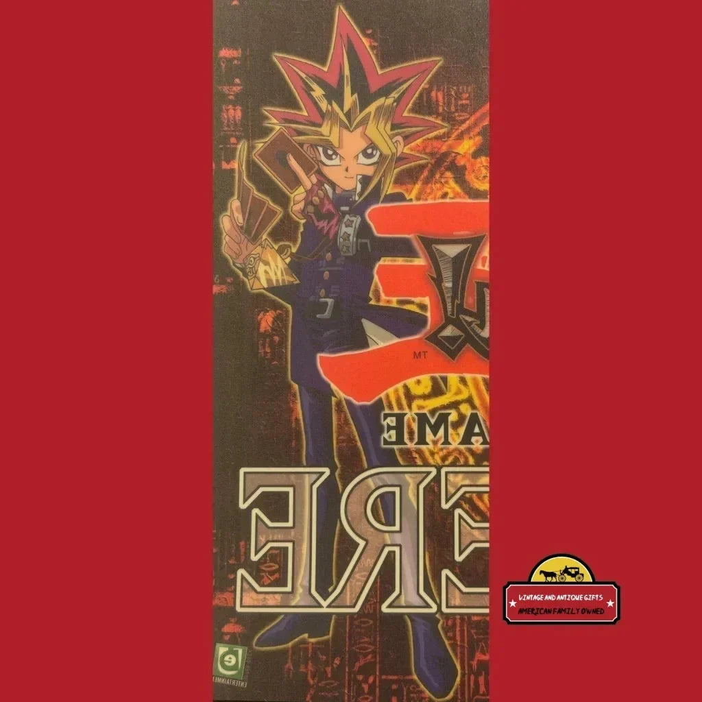 Rare Yu-Gi-Oh GameStop Hobby Store Display Window Cling