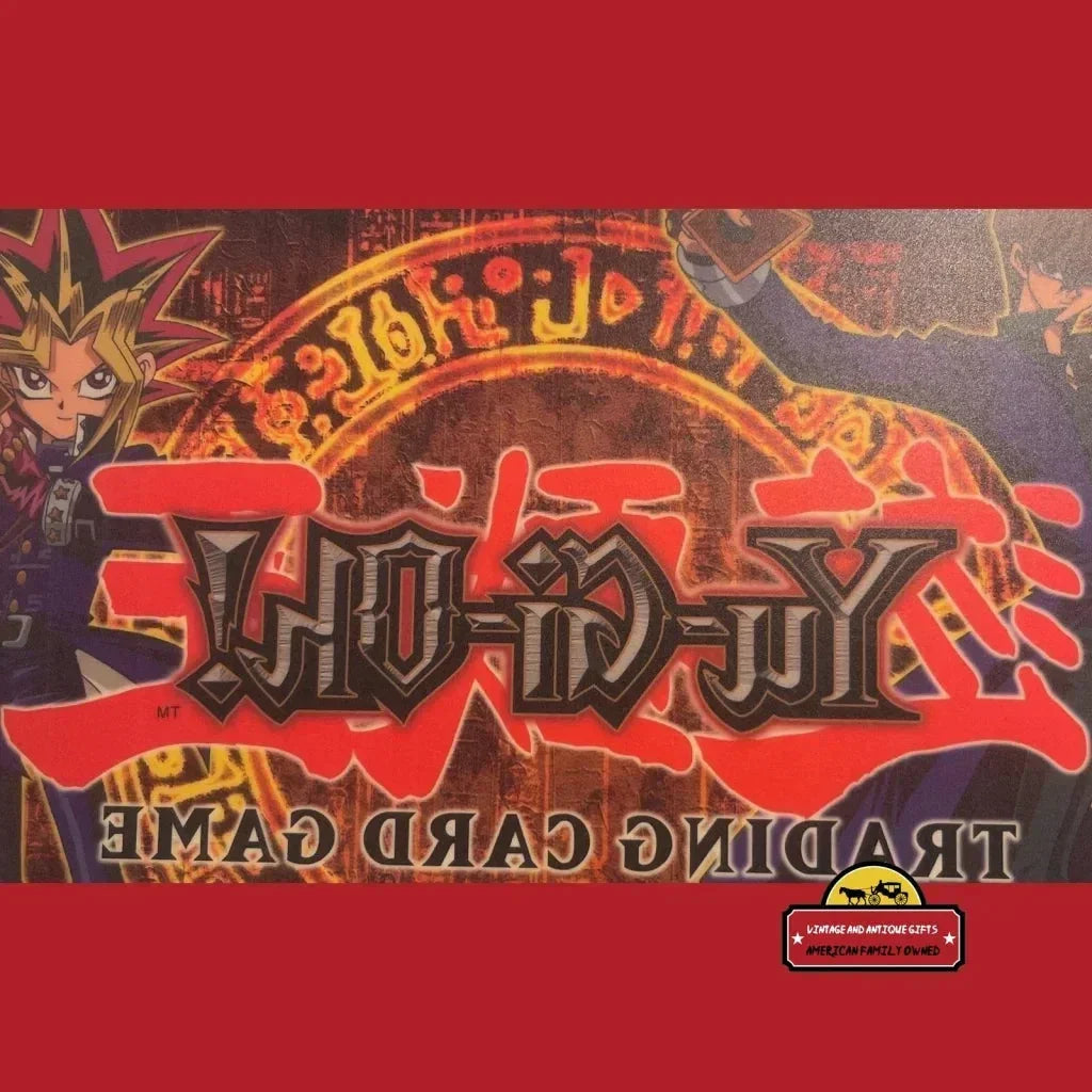 Rare Yu-Gi-Oh GameStop Hobby Store Display Window Cling