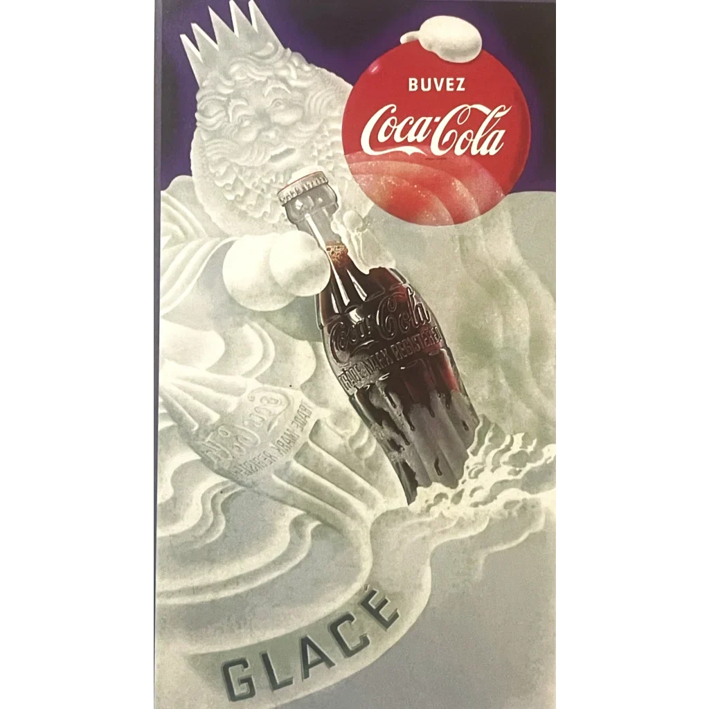 Rare 1997 Coke Coca Cola Glace Postcard Collectible Unveiled