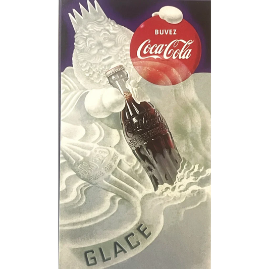 Rare 1997 Coke Coca Cola Glace Postcard Collectible Unveiled