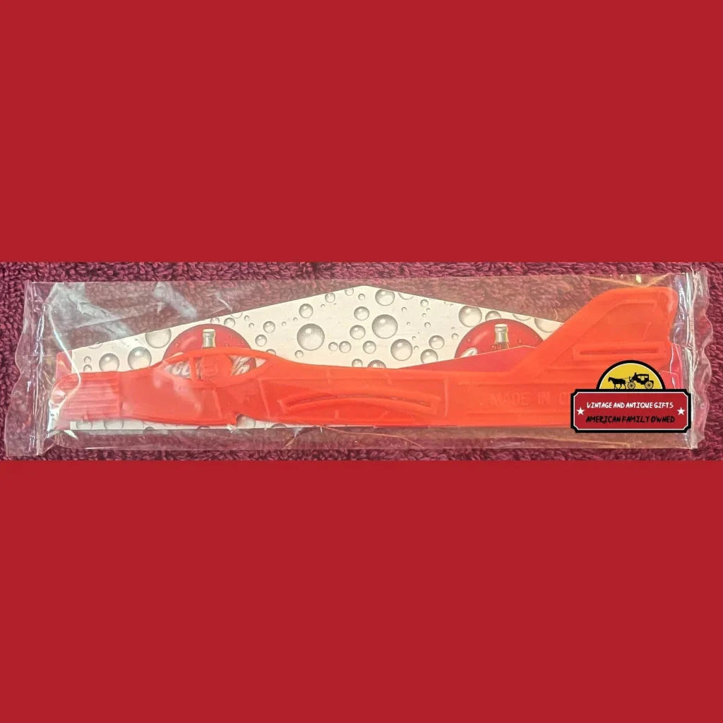 Rare Y2K Coca-Cola Plane Glider Soars into Collector's Hearts