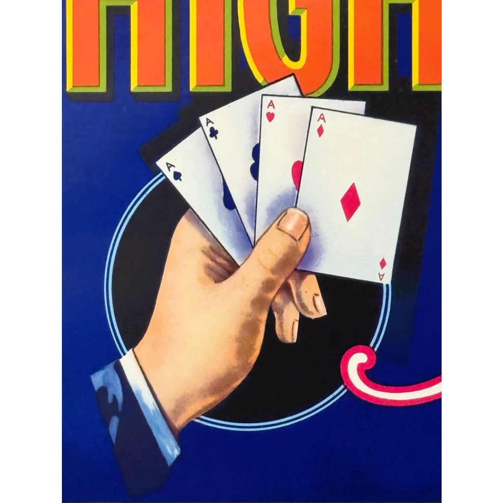 Vintage 70s High Hand Pear Label Brings Loomis Charm to Life