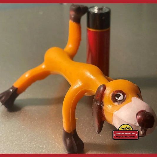 Rare 1978 Vintage Bendable Poseable Dog by Nippon Animation